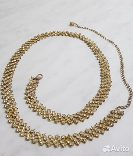 Ремень/пояс женский декоративный цепочкой