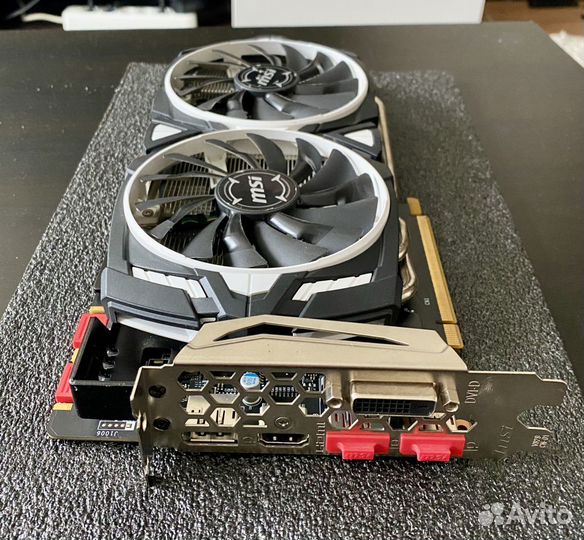 Видеокарта Geforce MSI Armor GTX1070 8Gb