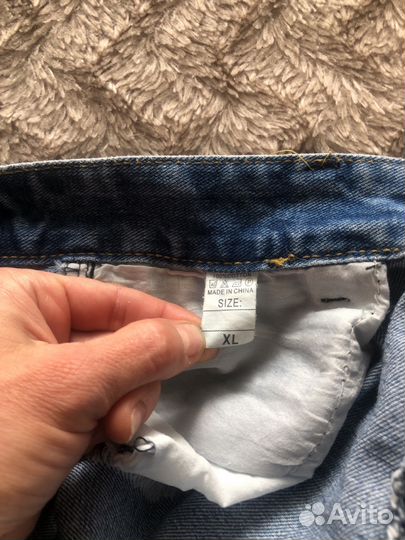 Шорты джинсовые