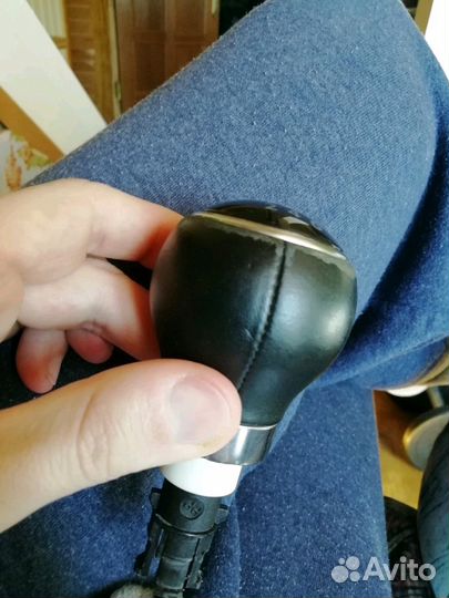 Ручка механической кпп фольксваген кожа