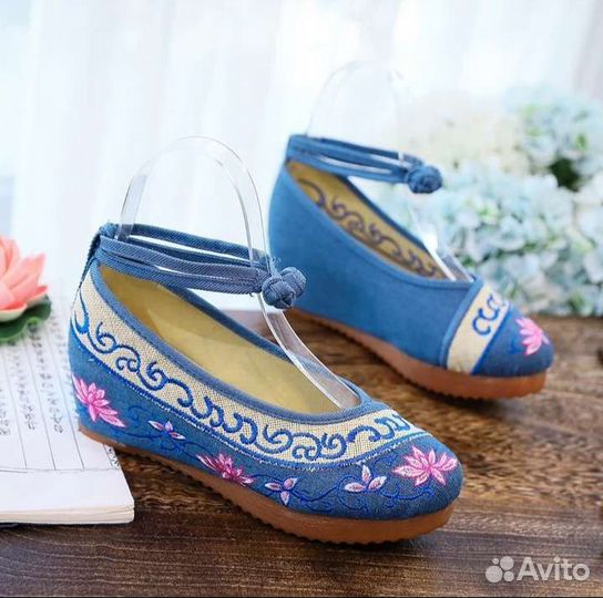 Туфли Veowalk ручной работы на платформе, р 37,5