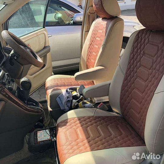 Чехлы Toyota Harrier (10/15) комбо