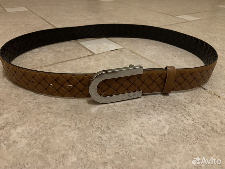 Мужской кожаный ремень