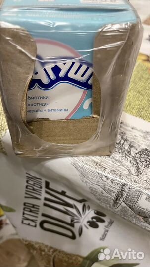 Кефир и кисломолочная смесь Агуша