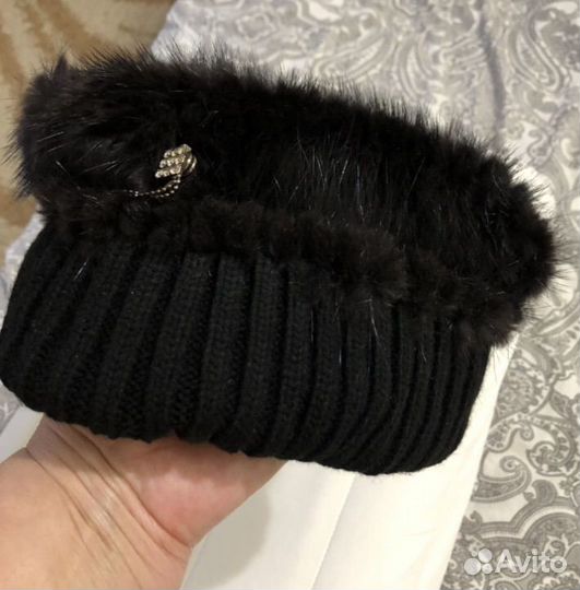 Шапка норковая