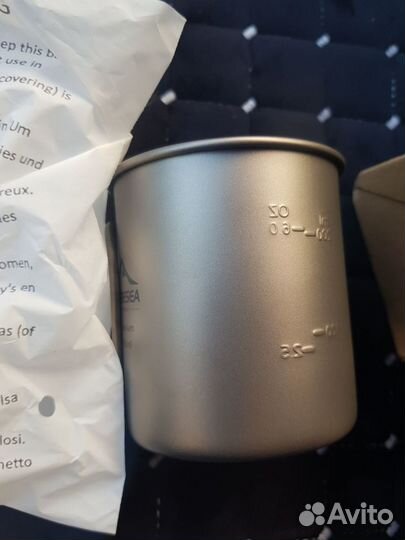 Титановая кружка