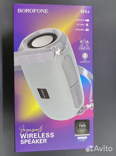 Портативная колонка bluetooth Borofone BR4