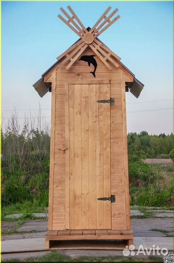 Дачный туалет с установкой DRE452