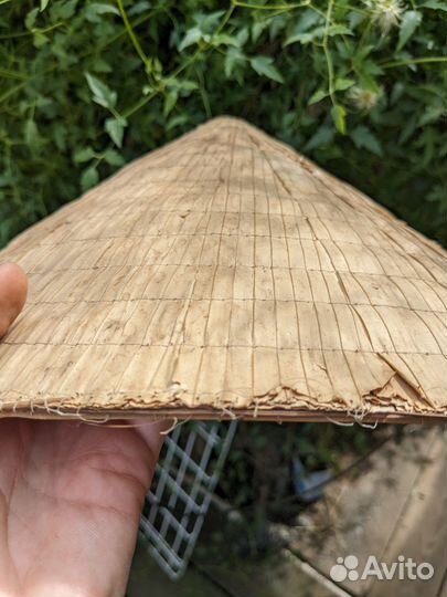 Конусная вьетнамская шляпа Нон, винтаж