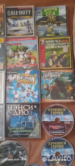 Компьютерные игры диски для пк