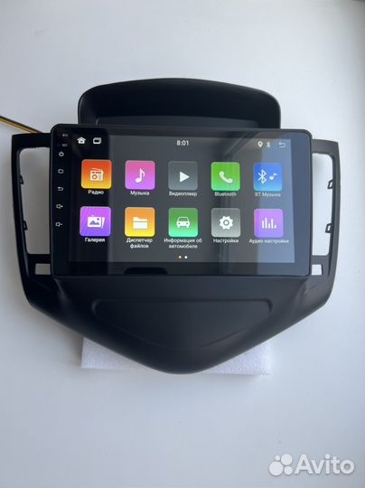 Магнитола Android chevrolet cruze 2009-2014