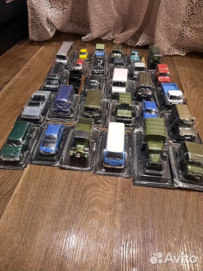 Модельки машин, самолётов 1:43