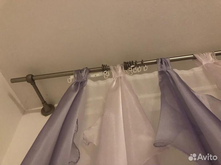 Гардина для штор металлическая