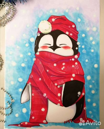 Бумага для спиртовых маркеров скетч А3 200 гр.м2