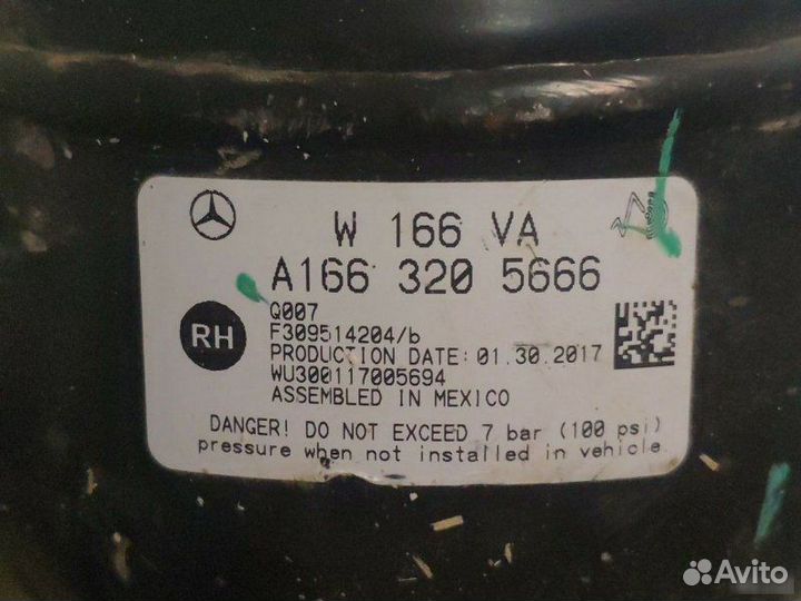 Стойки амортизаторы Mercedes