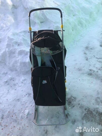 Детские санки коляска бу