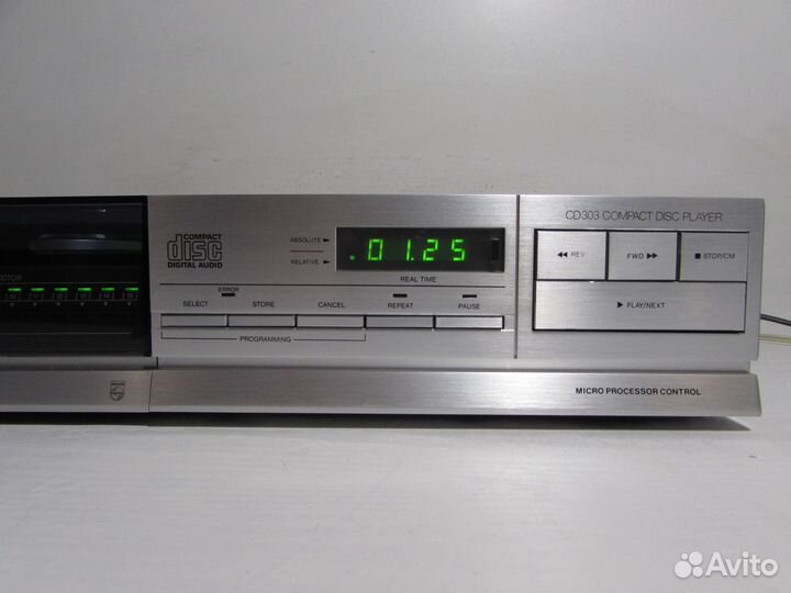 Philips CD303 CD-Плеер Belgium 1986г