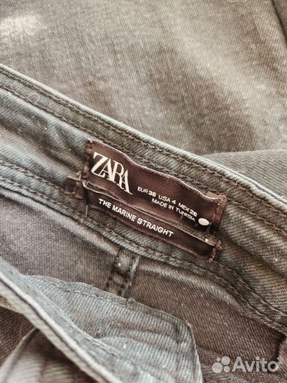 Джинсы zara женские 26р