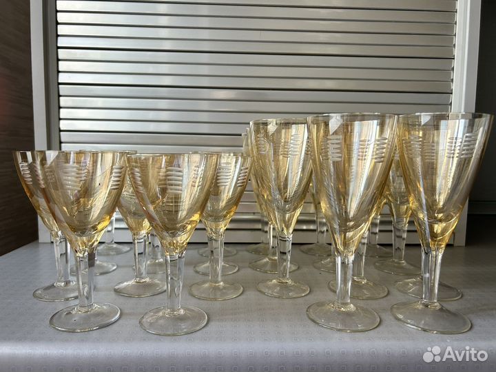 Набор бокалов (рюмок) винтаж (СССР)
