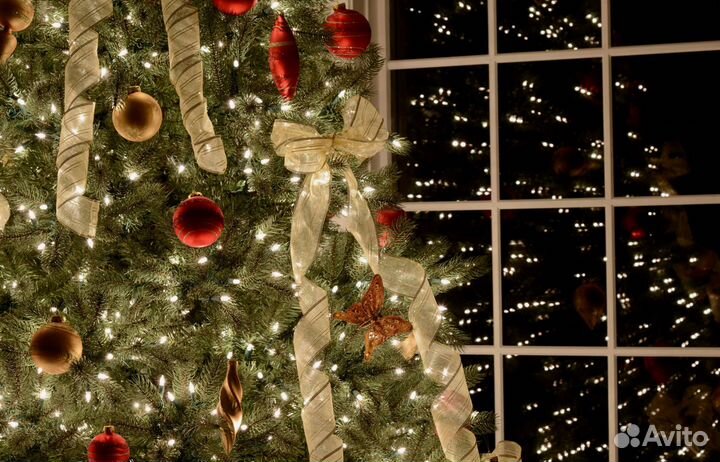 Новогодняя гирлянда. Уличная гирлянда