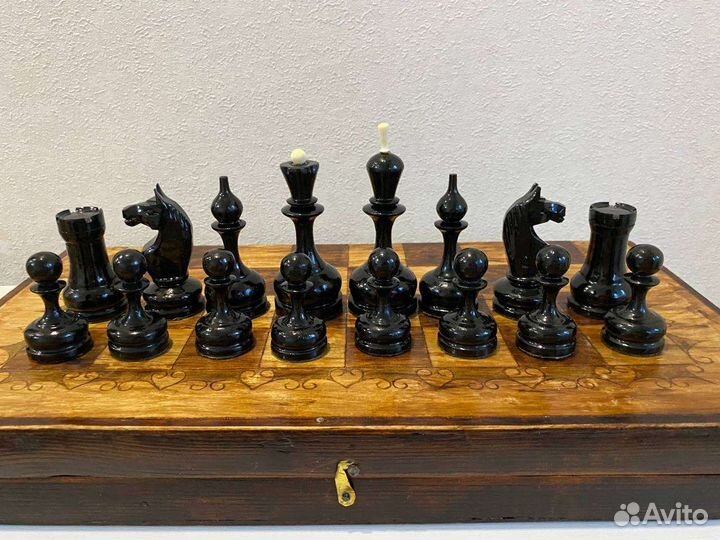 Шахматы Гросмейстерские СССР. Утяжеленные. Дерево