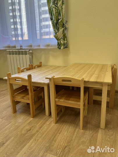 Монтессори мебель для детского сада