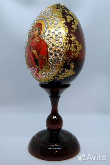 Яйцо пасхальное с иконой