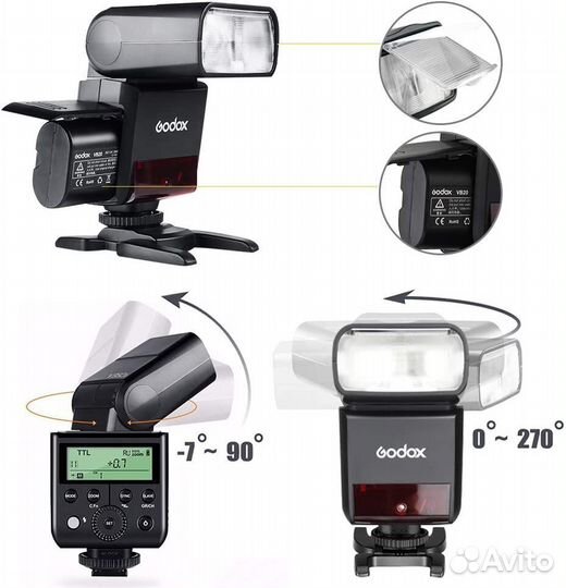 Фотовспышка Godox V350N for Nikon TTL (Li)