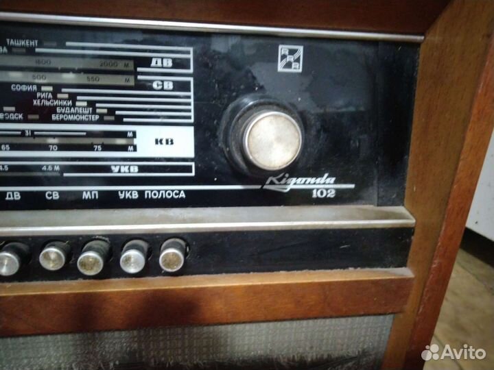 Ламповая радиола ригонда 102
