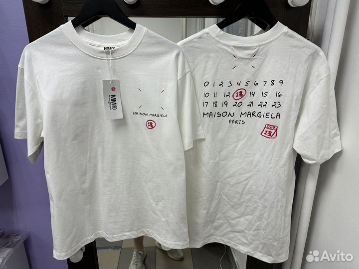 Футболка maison margiela oversize