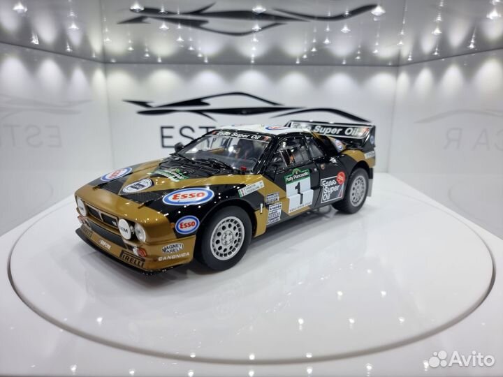 Модель Lancia Rally 037 Piancavallo #1 1984 kyosho