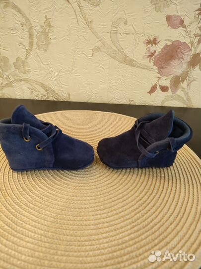 Пинетки, замша, 18р