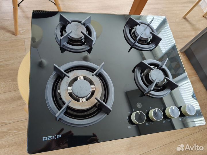 Газовая варочная панель Dexp 4M4GT