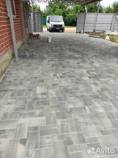 Брусчатка тротуарная плитка от завода