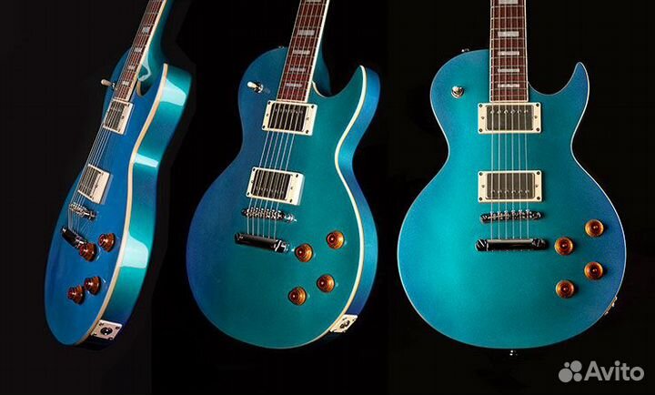 Cort CR200-FBL электрогитара (Les Paul)