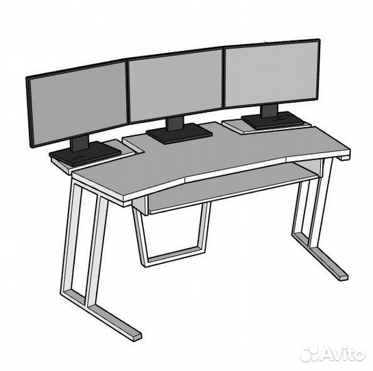 Стол звукорежиссера для студии