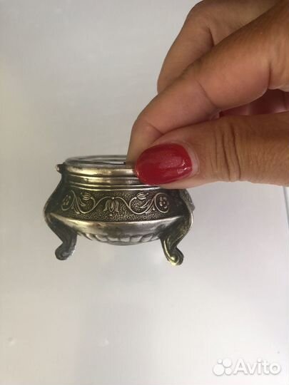 Солонка мельхиор СССР