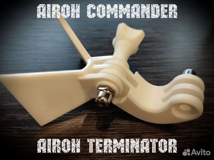 Крепление камеры GoPro на Мотошлем Airoh Commander