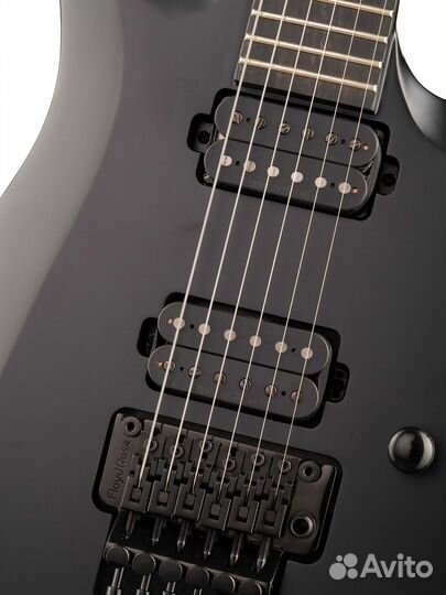 Электрогитара, черная Cort X500 Menace BKS