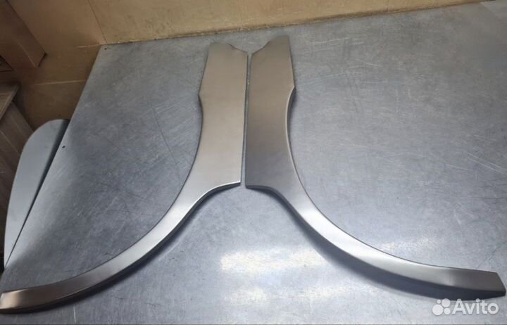 Задние арки Chevrolet Rezzo цинк