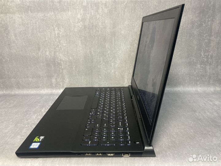 Игровой Dell i7-7700hq 1050Ti 16Gb SSD+HDD АКБ 100