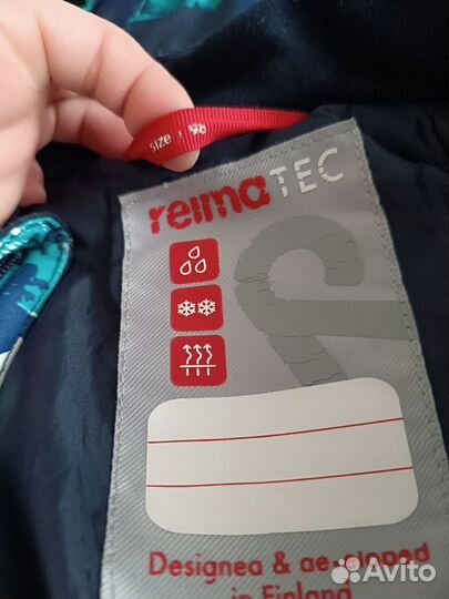 Зимний костюм reima 98 и ботинки reima 26