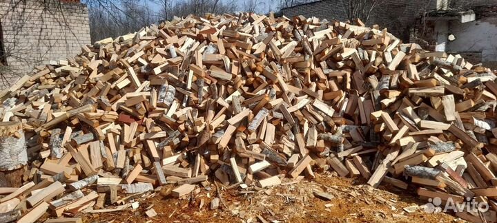 Дрова колотые