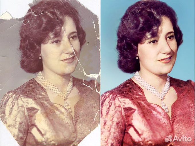 Реставрация старых фотографий онлайн