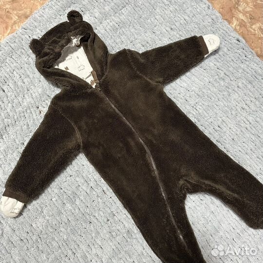 Плюшевый комбинезон 68