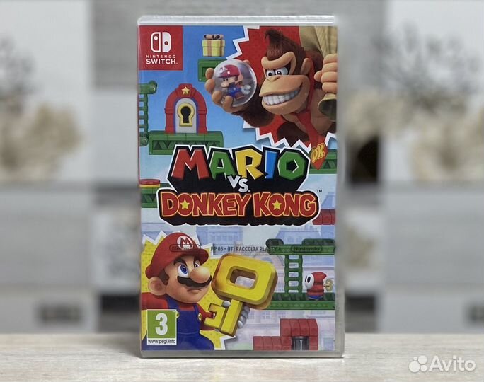 Mario Vs Donkey Kong (Новый Картридж) Switch