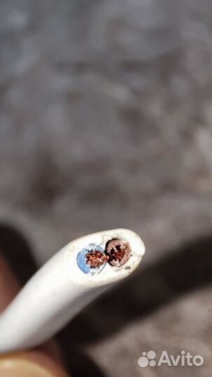 Кабель 2х1.5 (многожильный, 300/300V, 63mb)