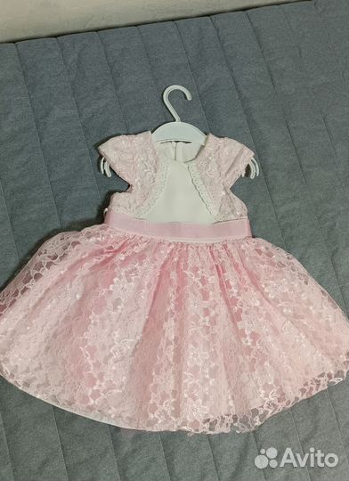 Платье для девочки 74 80