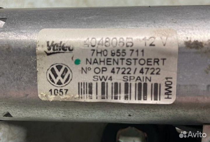 Мотор заднего стеклоочистителя VW Т5