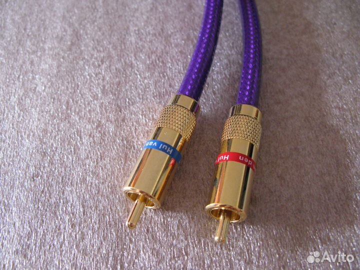 Кабель RCA VAN DEN hull MC silver IT 65G 50см